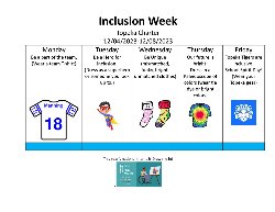 Inclusion Week